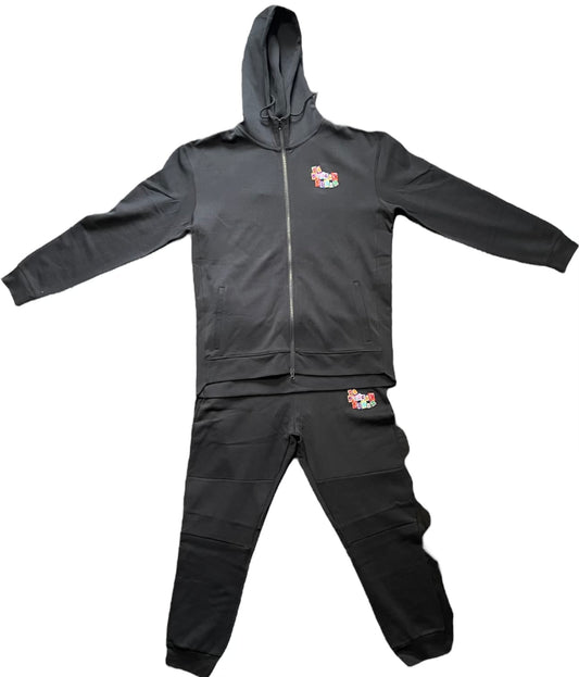 Black Pluggybearz Athletic Performance Set